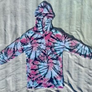 Justice Tie-Dye Fleece Hoodie